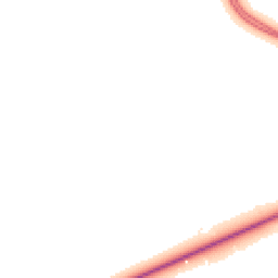 Night-time road noise heatmap for MK45 2UG