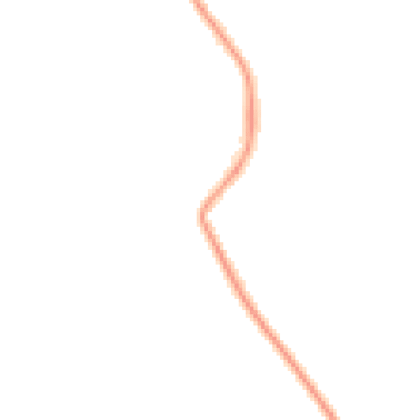 Night-time road noise heatmap for MK45 3AX