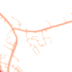 Daytime road noise heatmap for MK45 3DA