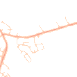 Daytime road noise heatmap for MK45 3ED