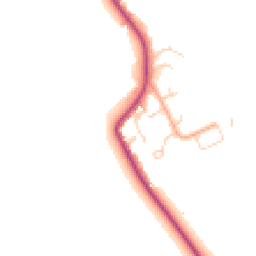 Daytime road noise heatmap for MK45 3FG