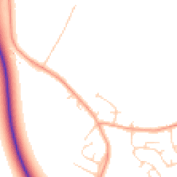Daytime road noise heatmap for MK45 3FJ