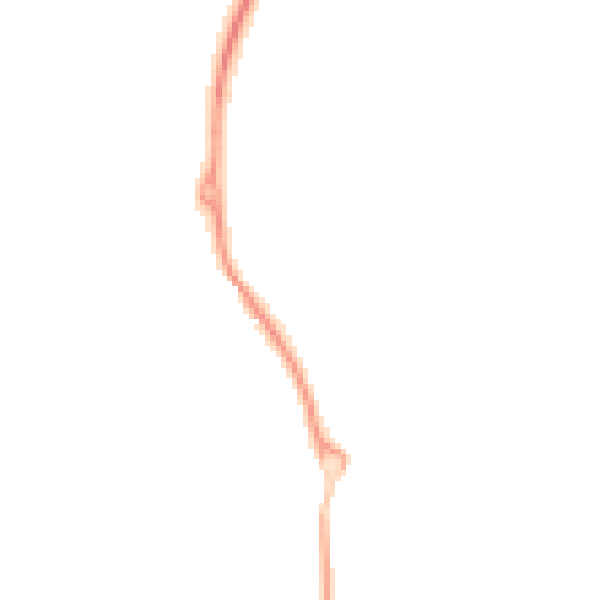 Night-time road noise heatmap for MK45 3FP