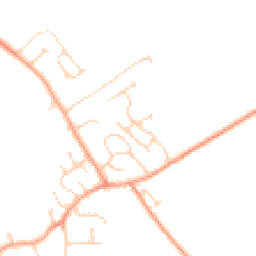 Daytime road noise heatmap for MK45 3GH
