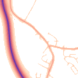 Daytime road noise heatmap for MK45 3HE