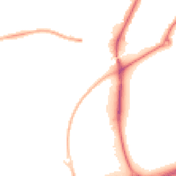 Night-time road noise heatmap for MK45 3JA