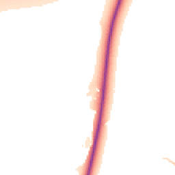 Daytime road noise heatmap for MK45 3JE