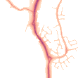 Daytime road noise heatmap for MK45 3JG