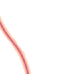 Night-time road noise heatmap for MK45 3JW