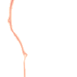 Night-time road noise heatmap for MK45 3JZ