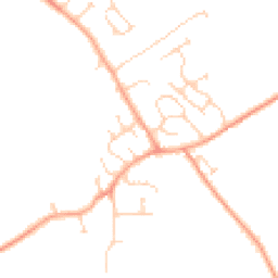 Daytime road noise heatmap for MK45 3LG
