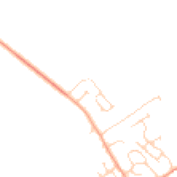 Daytime road noise heatmap for MK45 3NP