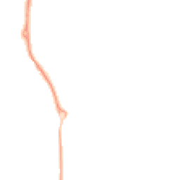 Night-time road noise heatmap for MK45 3NX