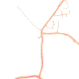 Daytime road noise heatmap for MK45 3PB