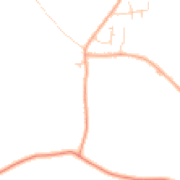 Daytime road noise heatmap for MK45 3PL