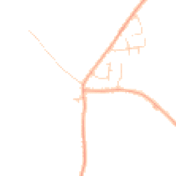 Daytime road noise heatmap for MK45 3PN