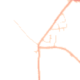 Daytime road noise heatmap for MK45 3PP