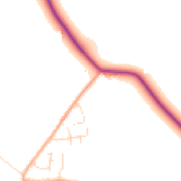 Daytime road noise heatmap for MK45 3PU