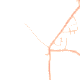 Daytime road noise heatmap for MK45 3PW