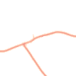 Daytime road noise heatmap for MK45 3QP