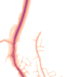 Daytime road noise heatmap for MK45 3RE