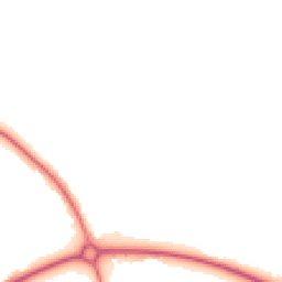 Night-time road noise heatmap for MK45 4AJ