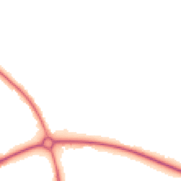 Night-time road noise heatmap for MK45 4AZ