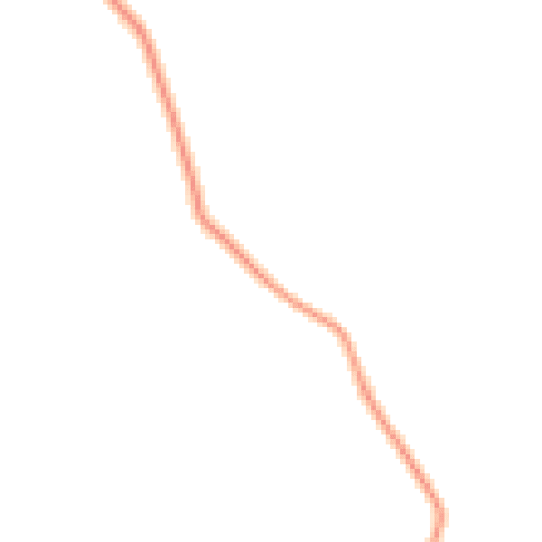 Daytime road noise heatmap for MK45 4DH