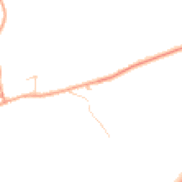 Daytime road noise heatmap for MK45 4DN