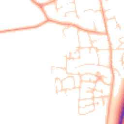 Daytime road noise heatmap for MK45 4GB