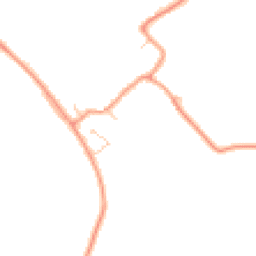 Daytime road noise heatmap for MK45 4JF