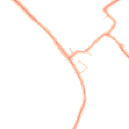 Daytime road noise heatmap for MK45 4JL
