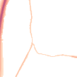 Night-time road noise heatmap for MK45 4LW
