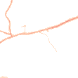 Daytime road noise heatmap for MK45 4QZ
