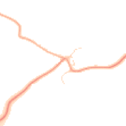 Daytime road noise heatmap for MK45 5AS