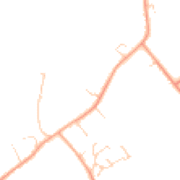 Daytime road noise heatmap for MK45 5DQ