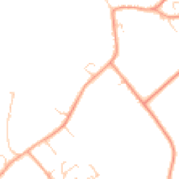 Daytime road noise heatmap for MK45 5DR