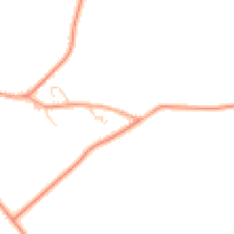 Daytime road noise heatmap for MK45 5ED