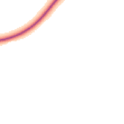 Night-time road noise heatmap for MK45 5EJ