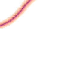 Night-time road noise heatmap for MK45 5EL