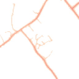 Daytime road noise heatmap for MK45 5EQ