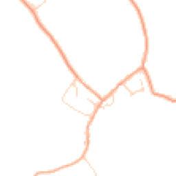 Daytime road noise heatmap for MK45 5EZ