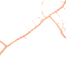 Daytime road noise heatmap for MK45 5FG