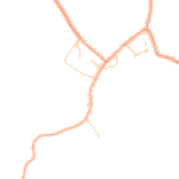 Daytime road noise heatmap for MK45 5HE