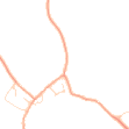 Daytime road noise heatmap for MK45 5HW