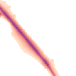 Night-time road noise heatmap for MK6 1AP