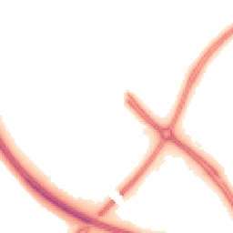 Night-time road noise heatmap for MK6 1LE