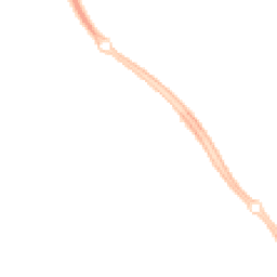 Night-time road noise heatmap for MK6 2AA