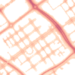 Daytime road noise heatmap for MK6 2AE