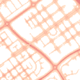 Daytime road noise heatmap for MK6 2AL
